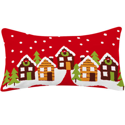 Christmas Pillow Cover, Throw Pillows Decor, Christmas Decorations 11.8"x19.7"