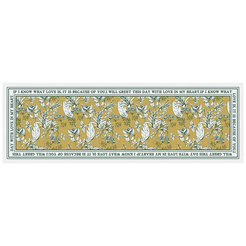 Feblilac Flower PVC Leather Kitchen Mat - Feblilac® Mat