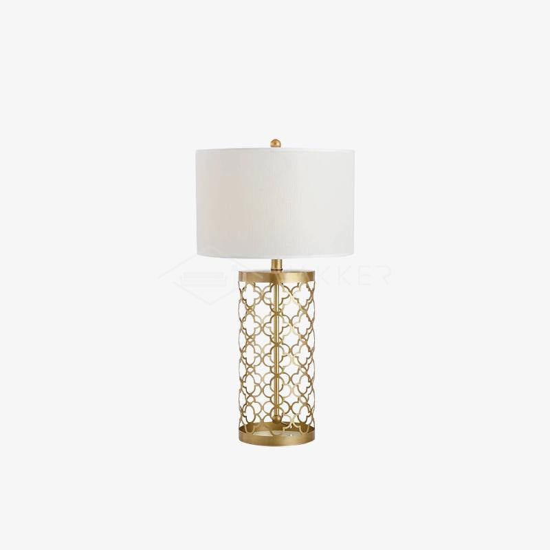 Openwork Metal Table Lamp - view 3