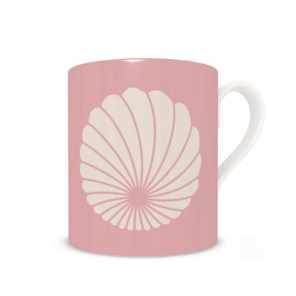 Round Shell Rose Cloud Mug