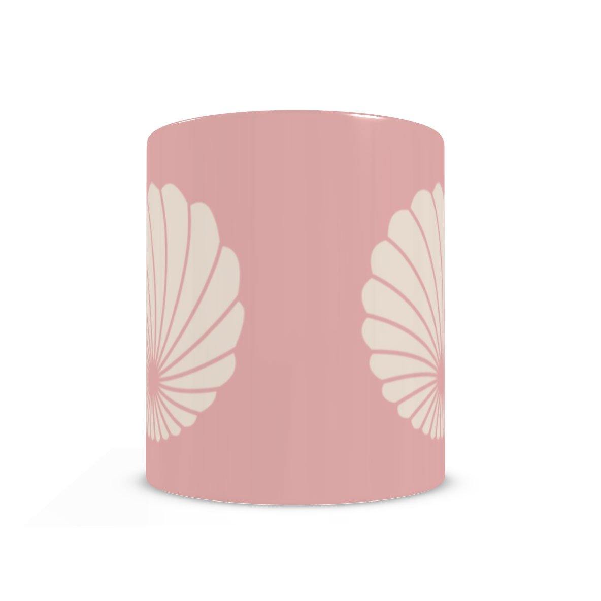 Round Shell Rose Cloud Mug