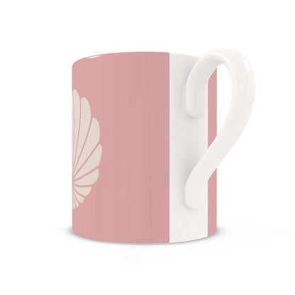 Round Shell Rose Cloud Mug