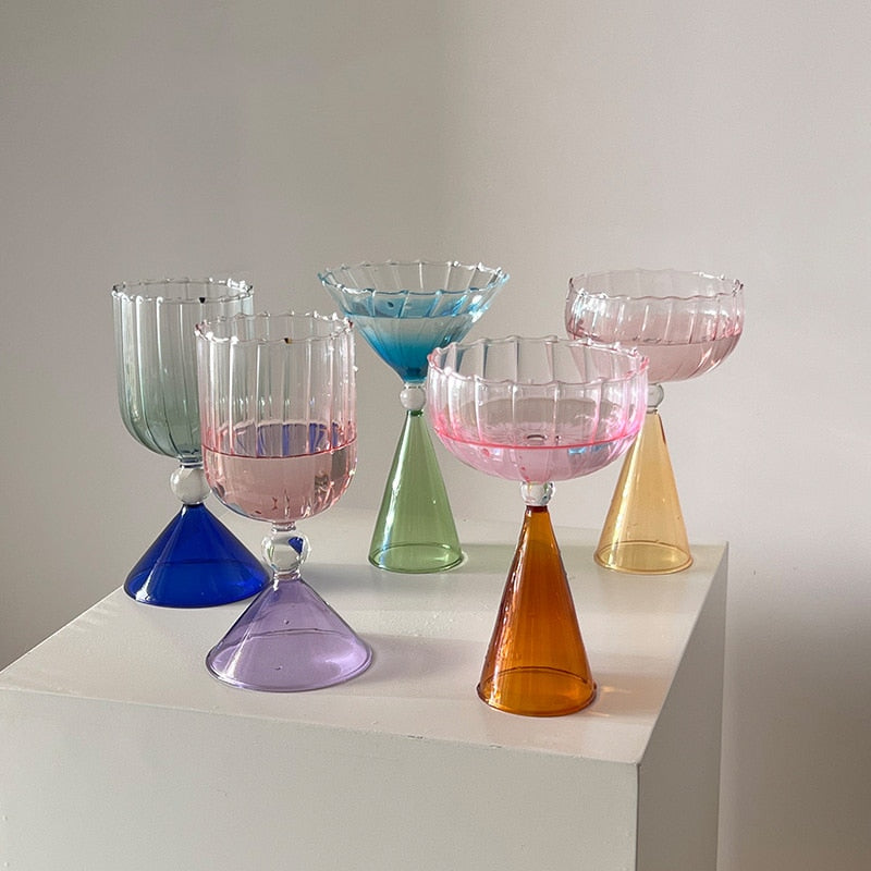 Gradient Lace Glass Cup - view 2