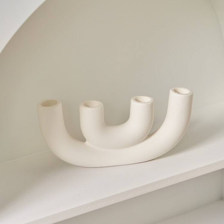 Ceramic Arch Candleholder