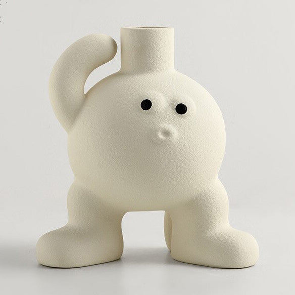 Character Ceramic Vase