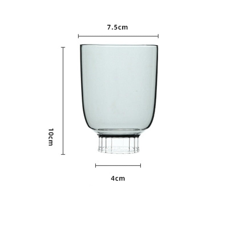 Borosilicate Minimal Style Glass Cup & Jug