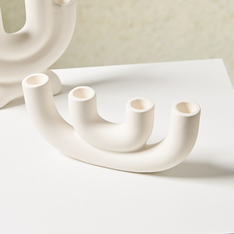 Ceramic Arch Candleholder