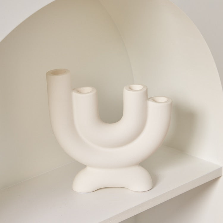 Ceramic Arch Candleholder