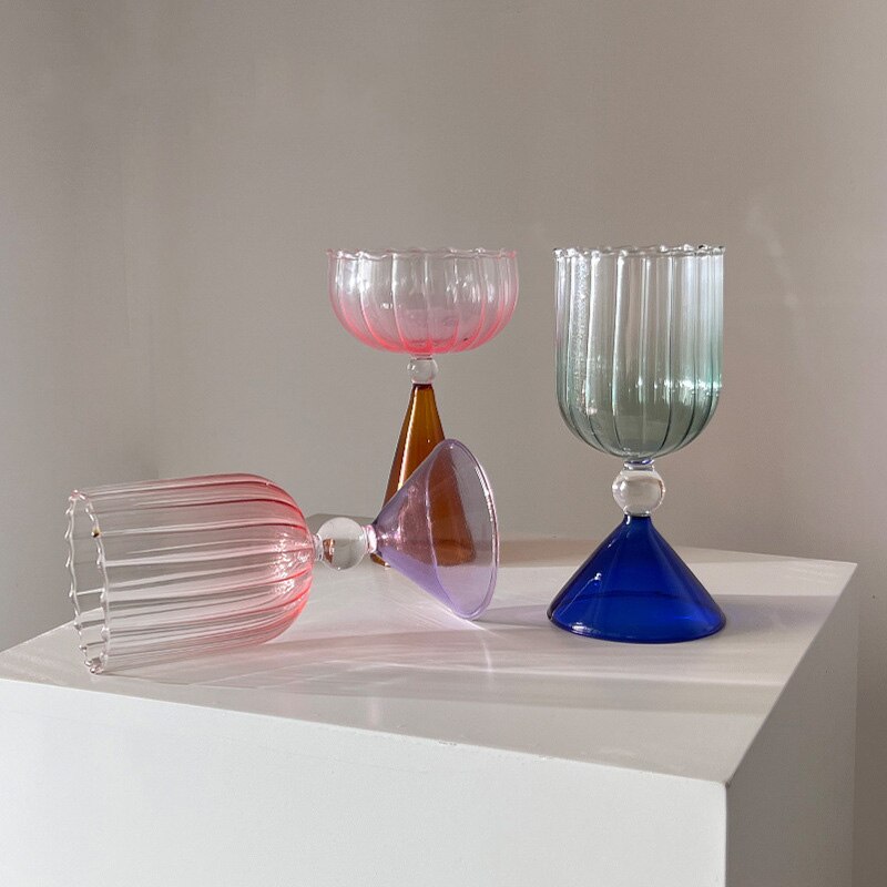 Gradient Lace Glass Cup - view 3