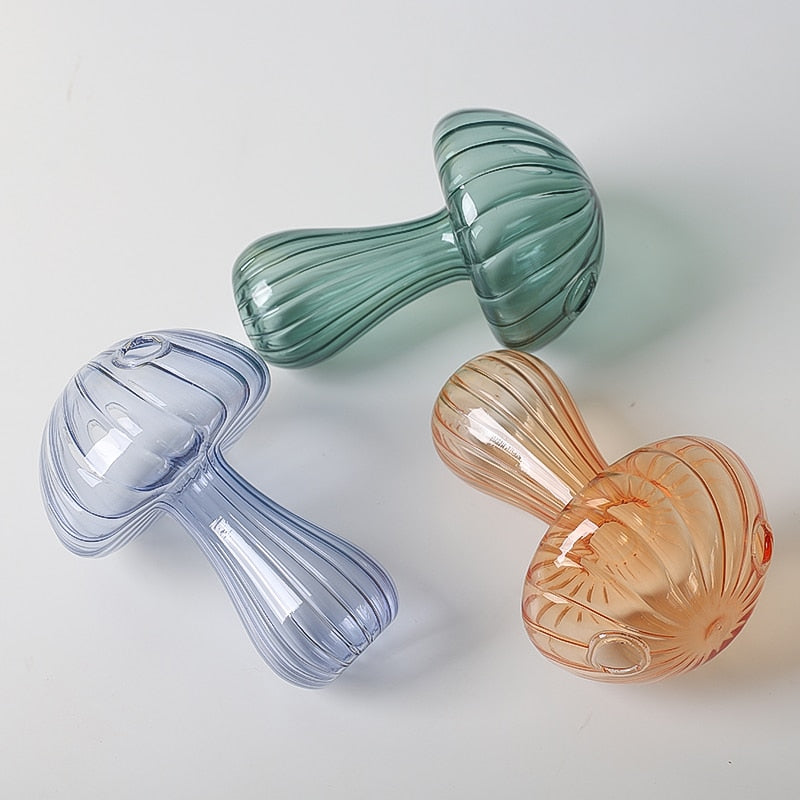 Mushroom Glass Vase - view 3