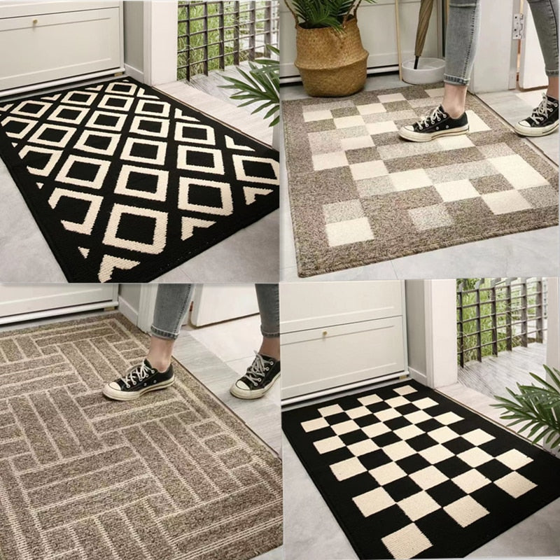 Anti slip dust removal door mat, thickened ultra soft floor mat