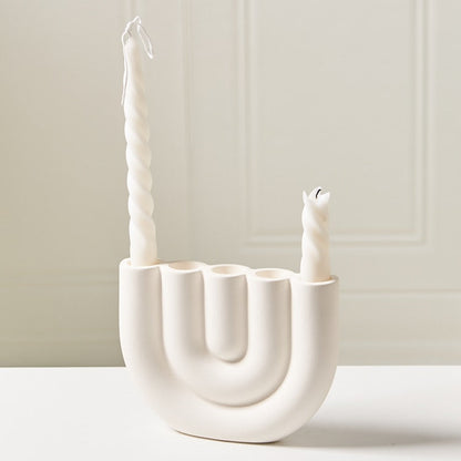 Ceramic Arch Candleholder