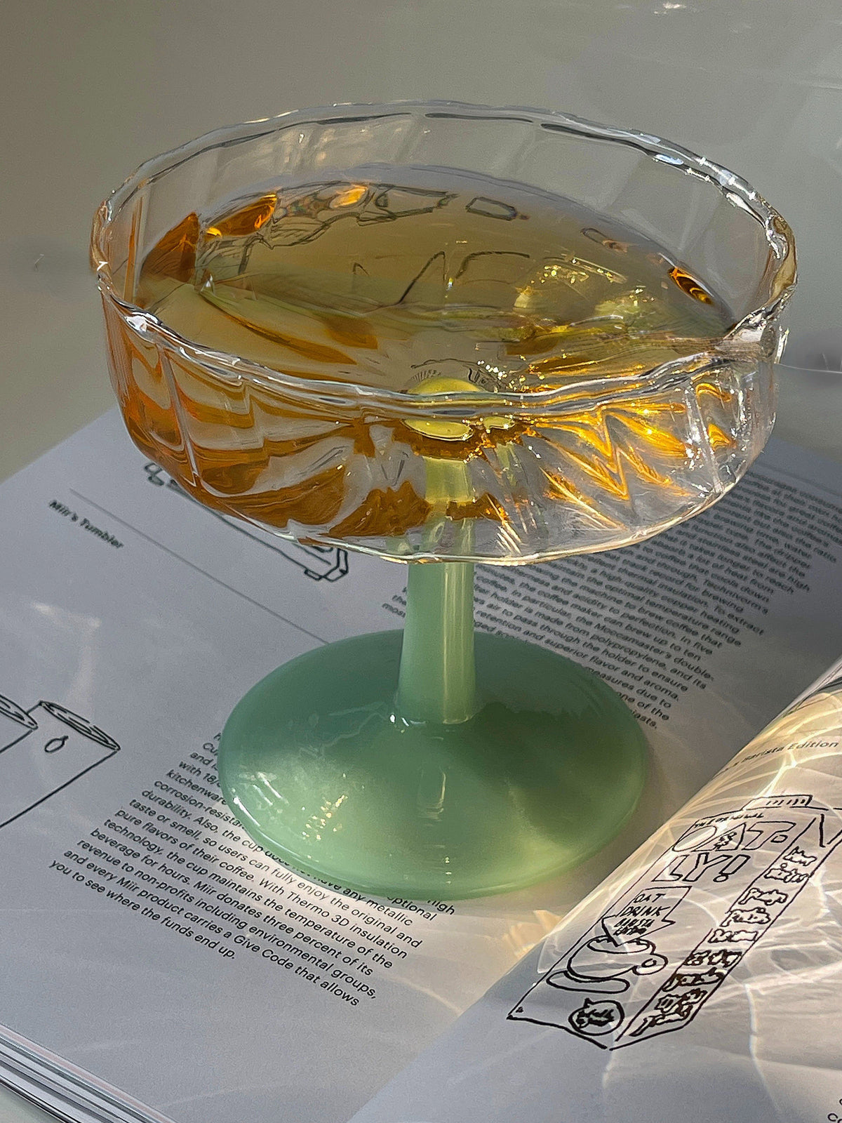 Vintage Style Wine Glass - view 10