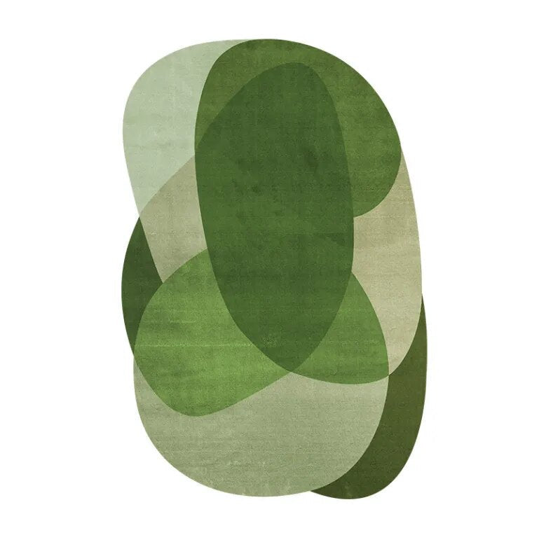 Large Area Carpets for Living Room Irregular Lounge Rug Nordic Bedroom Decor Non-slip Carpet Home Cloakroom Sh - view 14