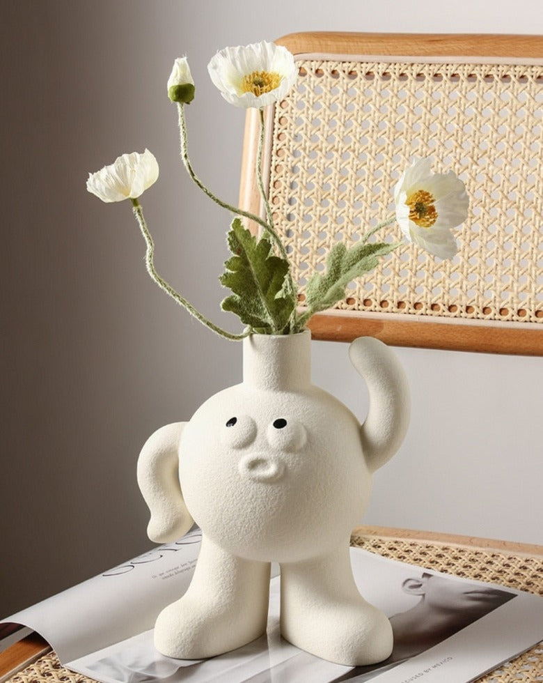 Character Ceramic Vase - view 2