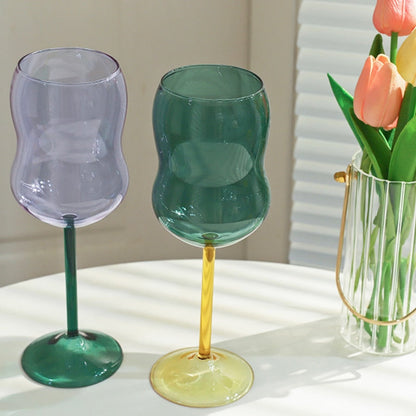 2 toned Chubby Wine Glass