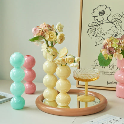 Pastel Jade Bubble Vase