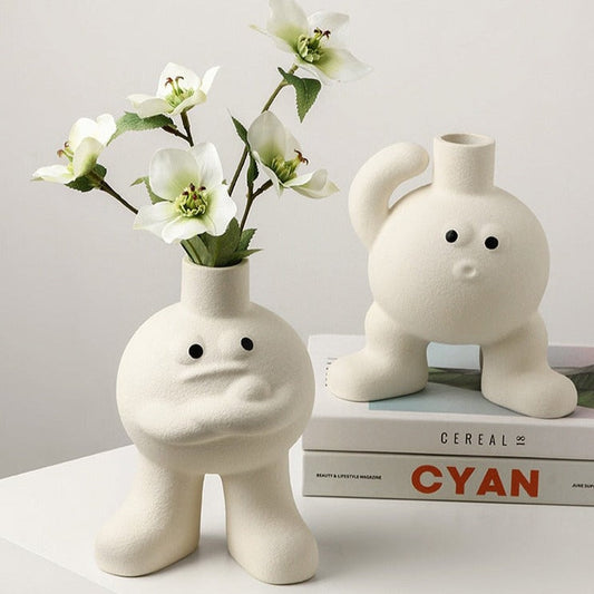 Character Ceramic Vase