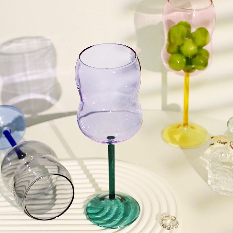 2 toned Chubby Wine Glass - view 2