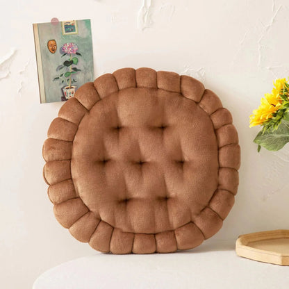 Biscuit Square Mat Milk wool Floor Seat Cushion Back Cushion Short velvet Floor Mat For Living Room Sofa Home decoration