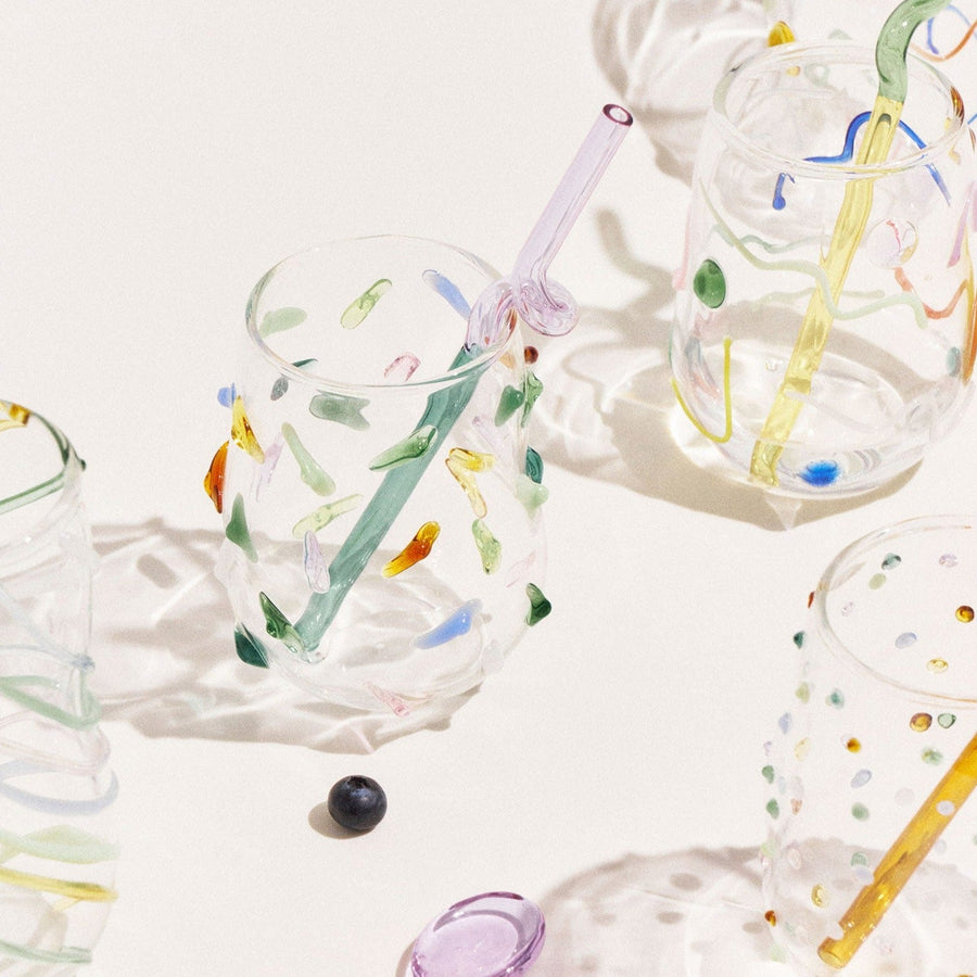 Wavy Candy Glass Cup - view 4