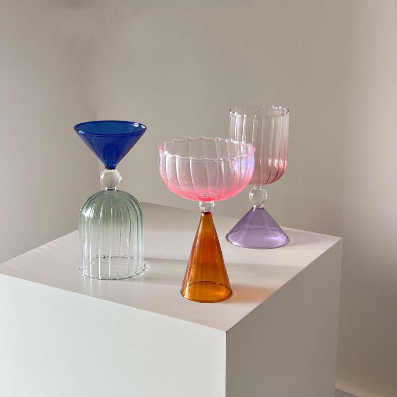 Gradient Lace Glass Cup - view 4