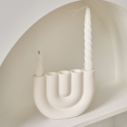 Ceramic Arch Candleholder