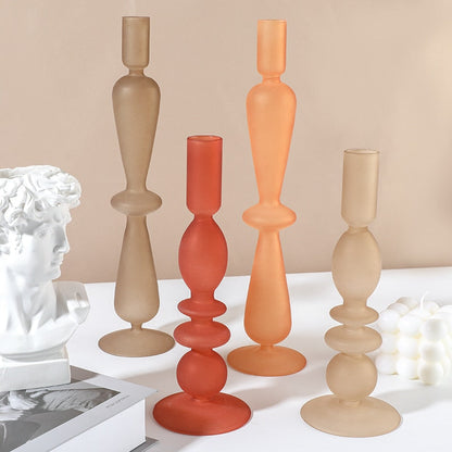 Opaque Candle Holders - Warm tone