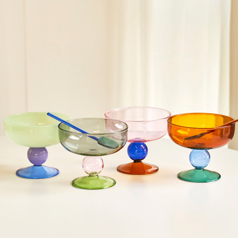 3-tone Short Glass Cup - view 2