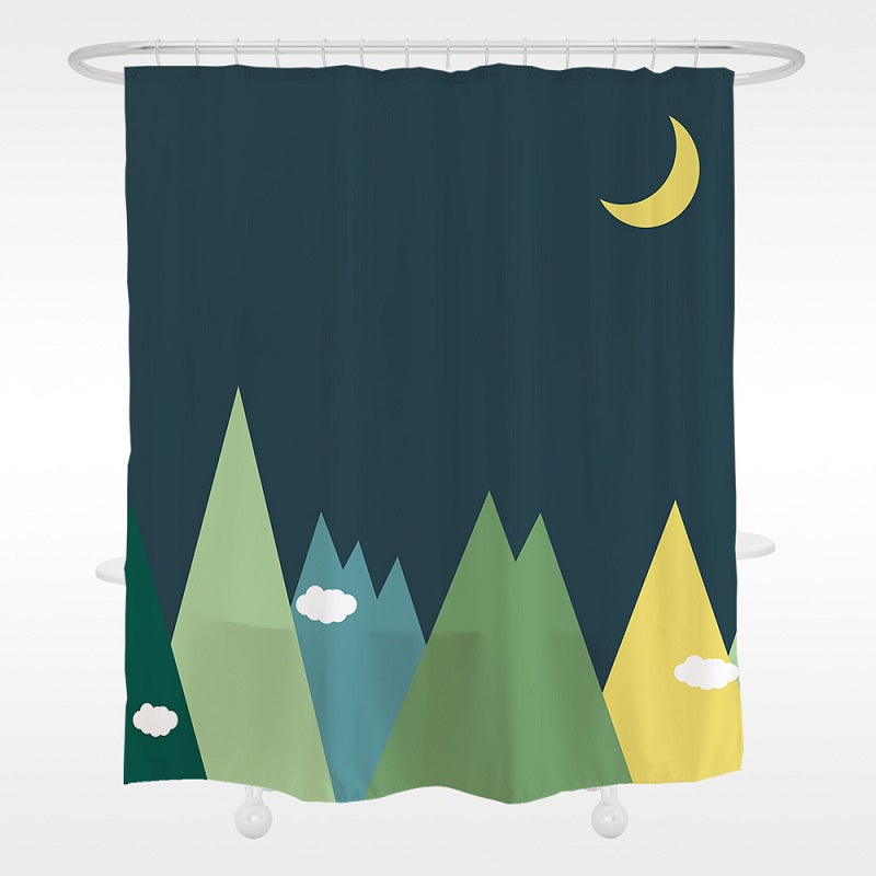 Green Mountain Shower Curtain - view 2