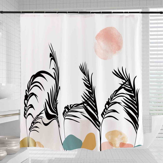 Reeds in the Twilight Shower Curtain