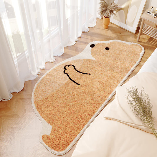 Cute Cartoon Bear Bedroom Runner