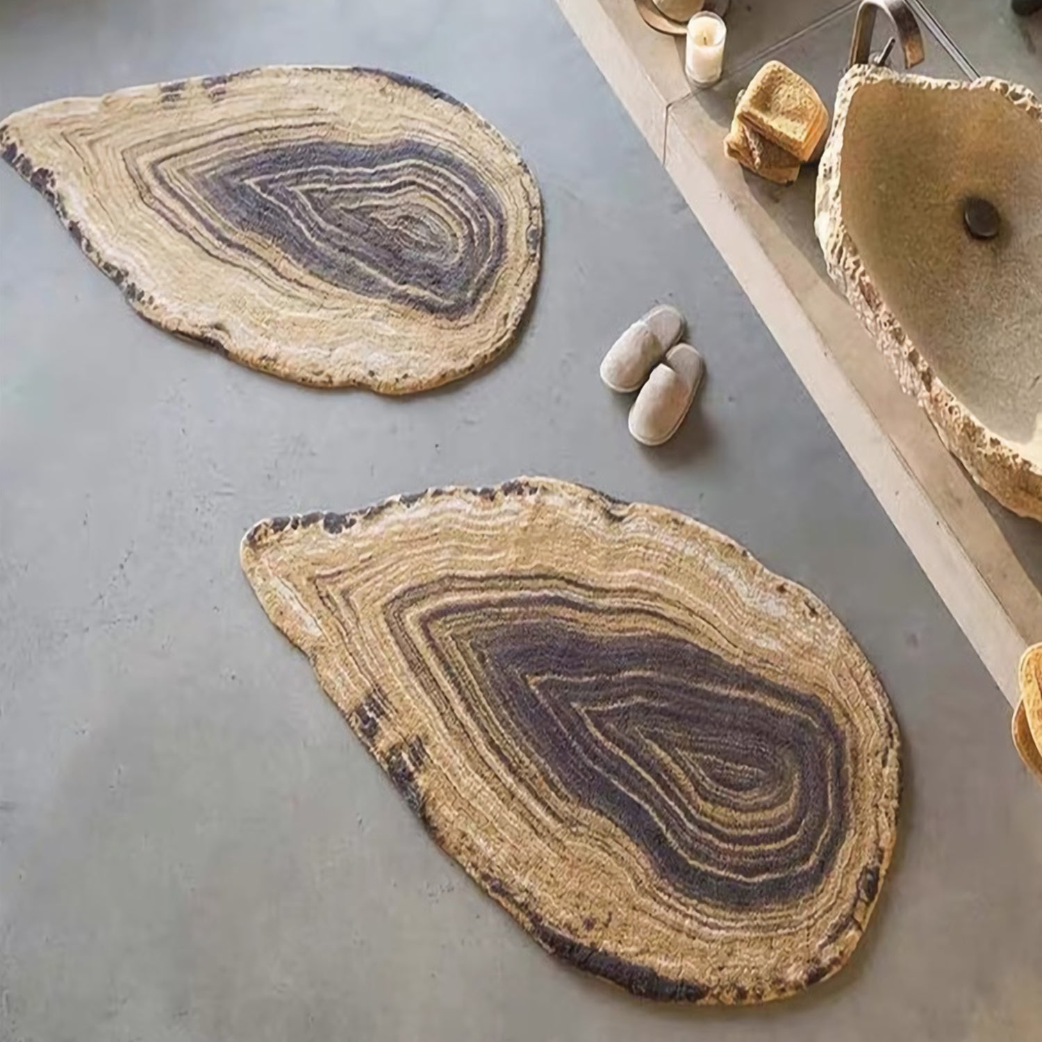 Irregular Tree Stump Rugs – Feblilac® Mat