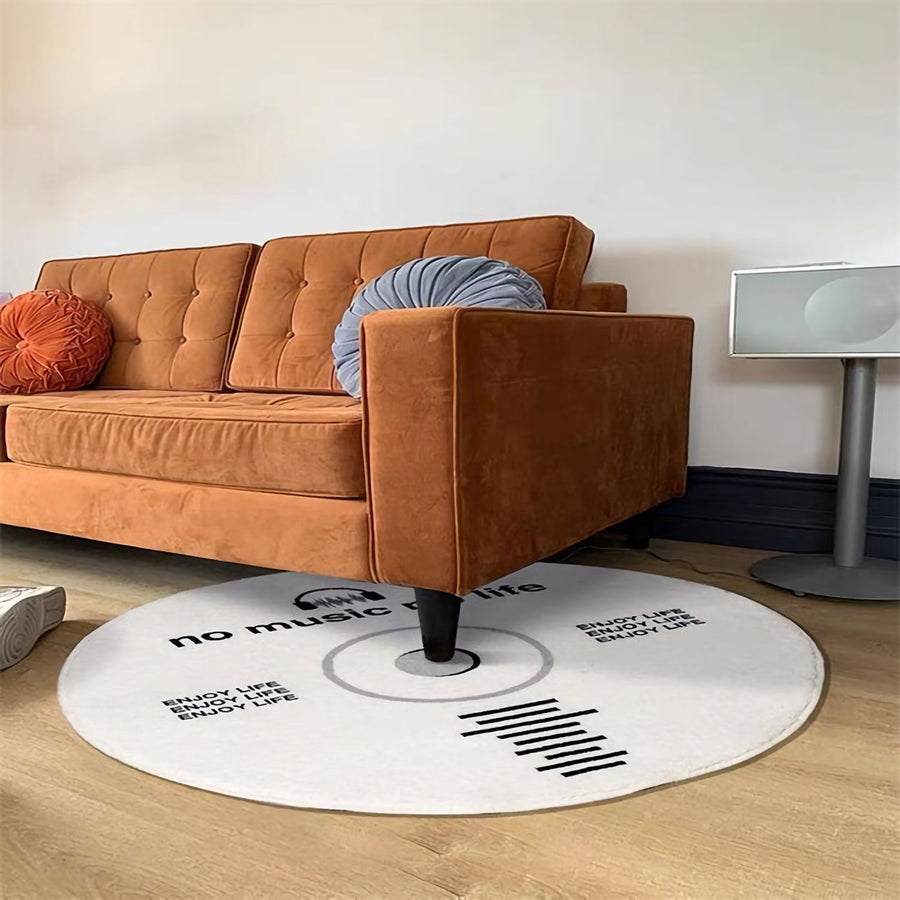Pop Art CD Shaped Rug - view 4