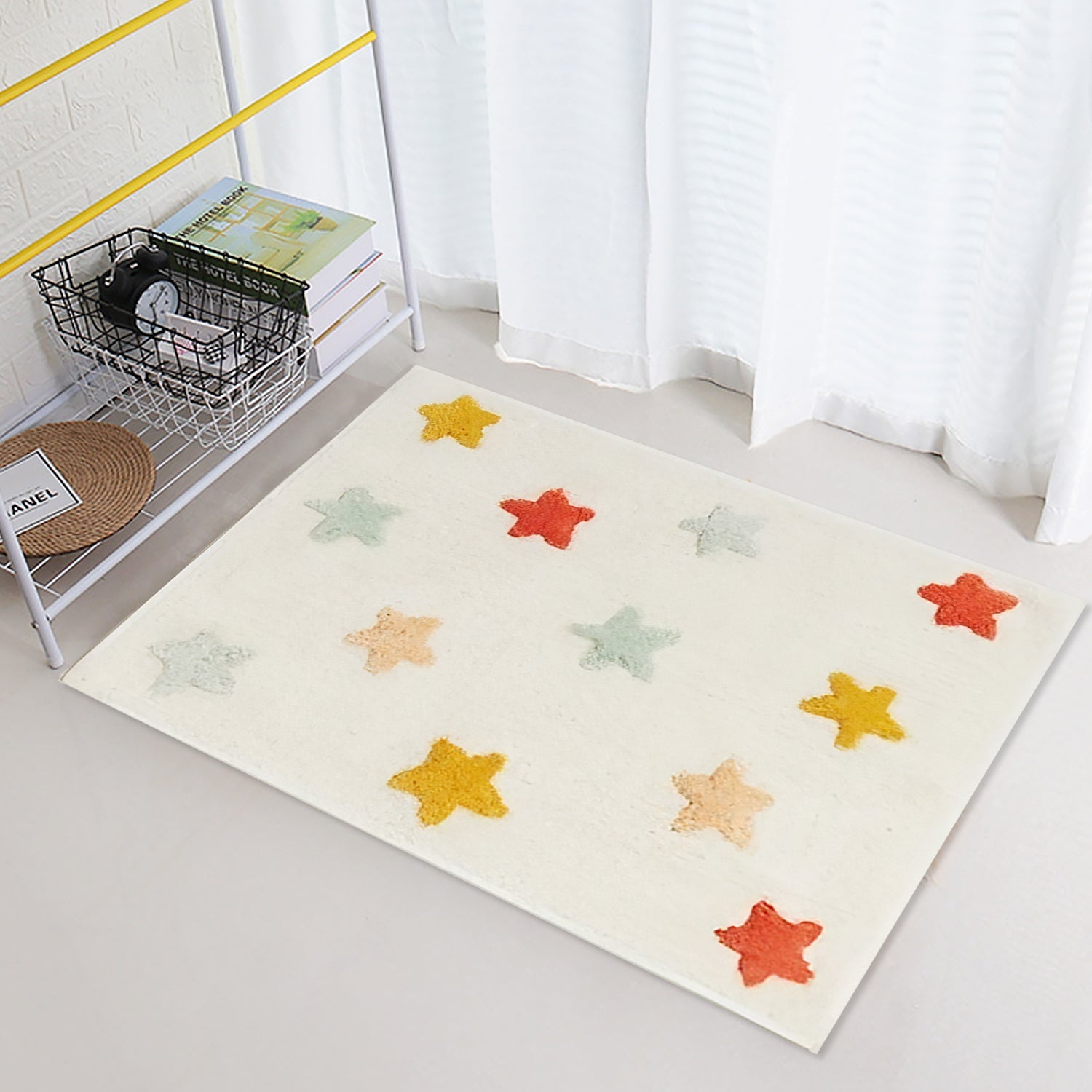 Small Star Rug Nursery Soft Stars Rugs – Feblilac® Mat