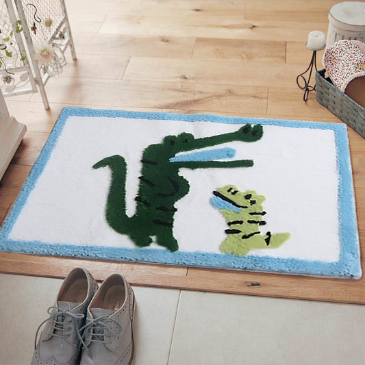 Nursery Cute Cartoon Animal Rug