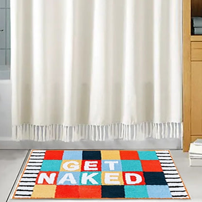 Get Naked Funky Bath Rug