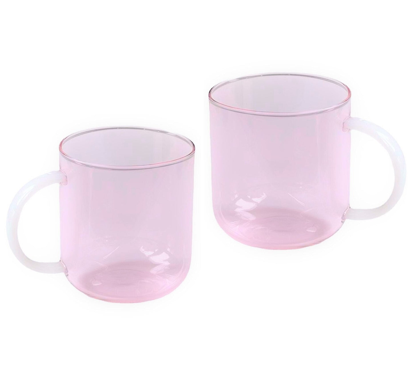 TWIN TWO-TONE GLASS CUP