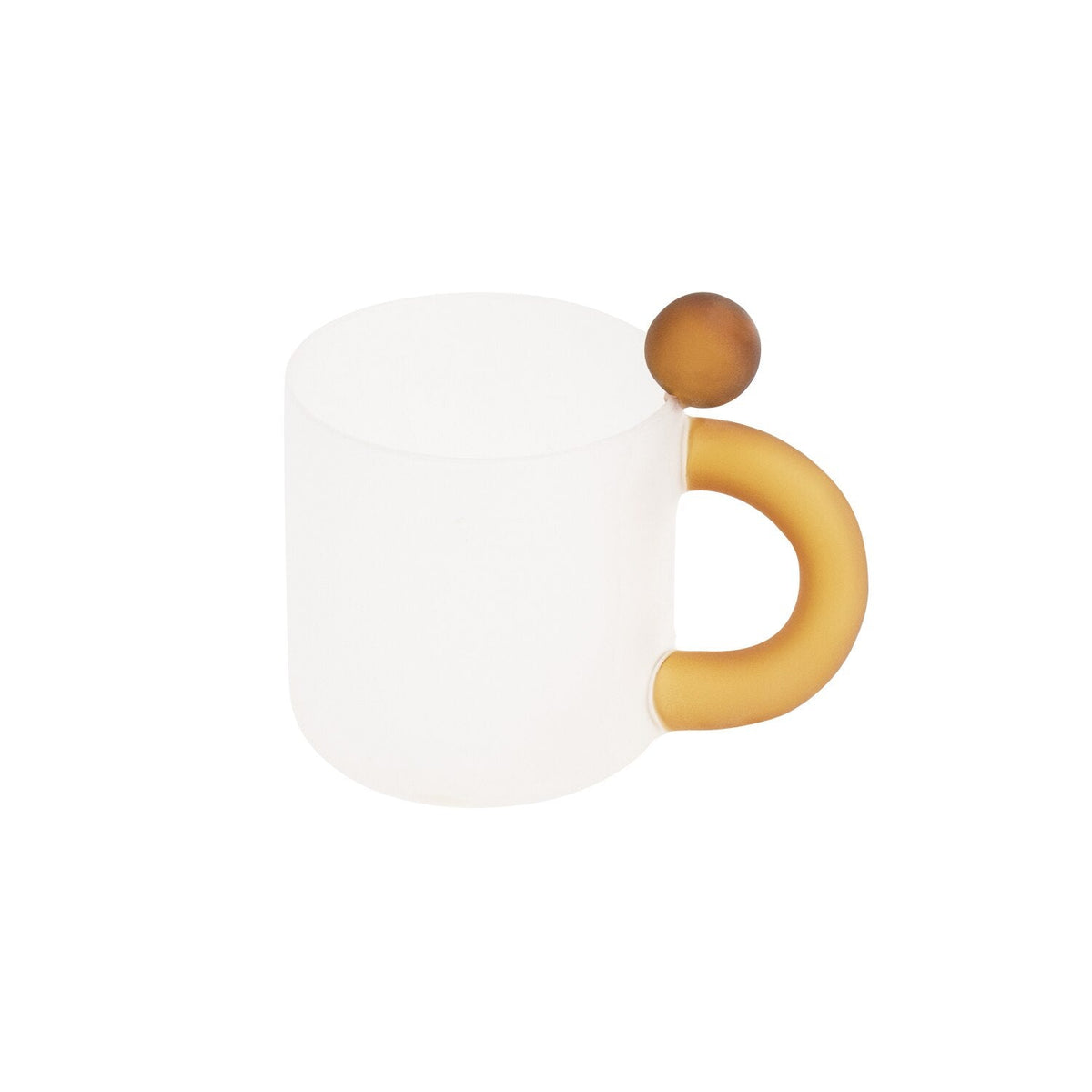 Frosted Glass Candy Mug with Globe - view 15