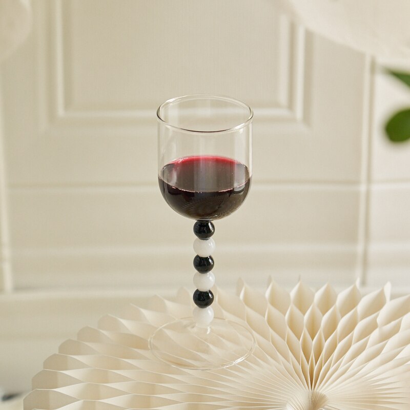 Vintage Style Wine Glass