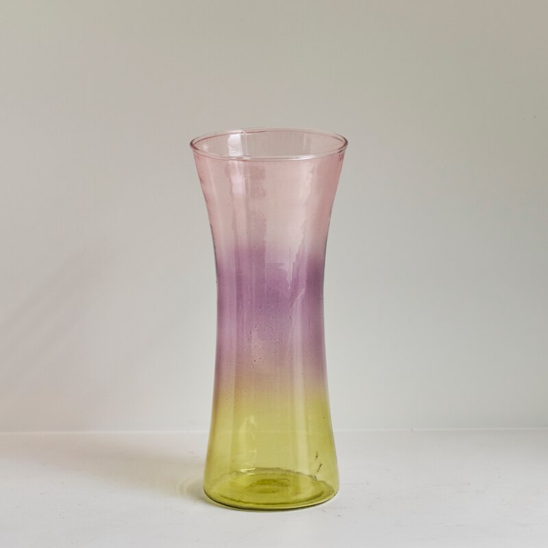 Gradient Coloured Glass Vase - view 16