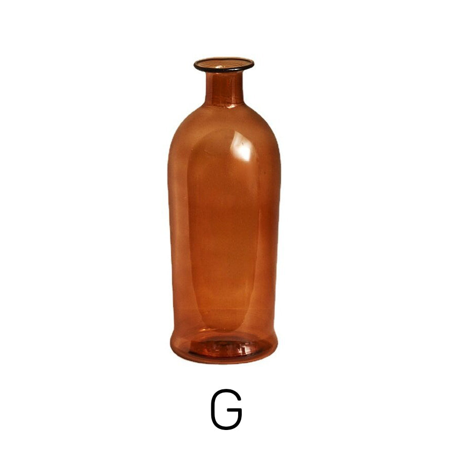 Amber Modern Glass Candle Holder - view 15