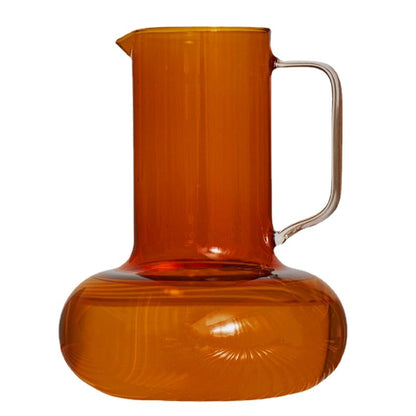 Pitcher Jug and Cup Set (Amber, Blue)