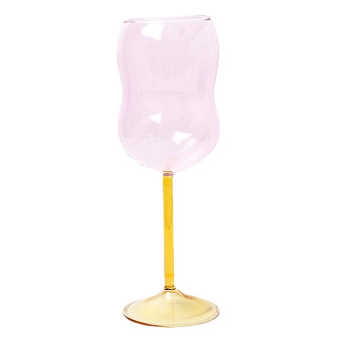 2 toned Chubby Wine Glass