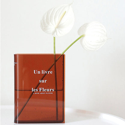 Book Acrylic Vase
