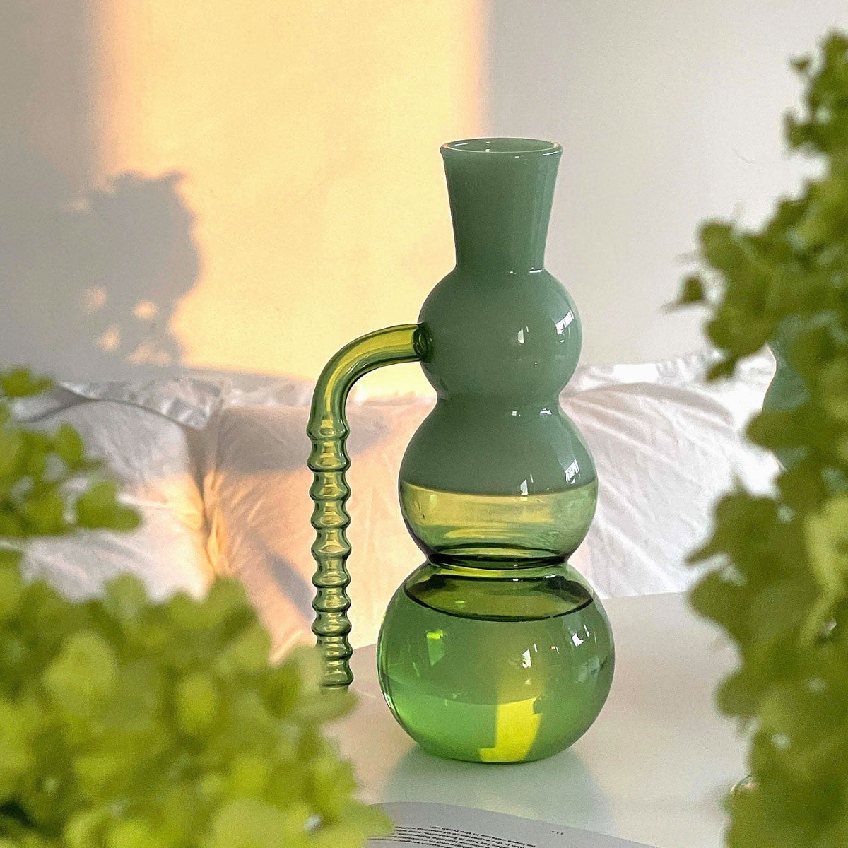 Layered Pebble Handle Glassware - view 2
