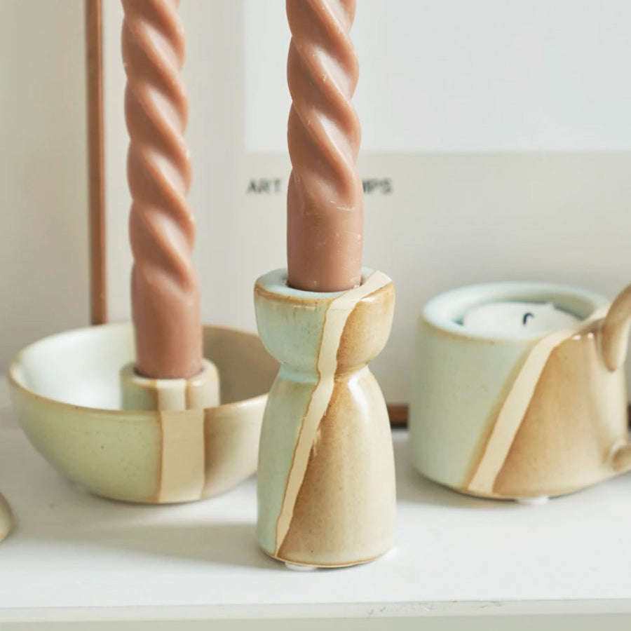 3-tone Ceramic Candle Holders - view 4