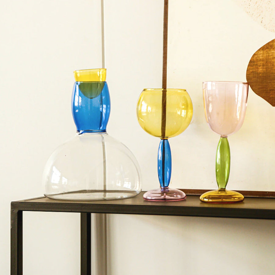 Borosilicate 3-tone Glassware - Wine decanter - view 4