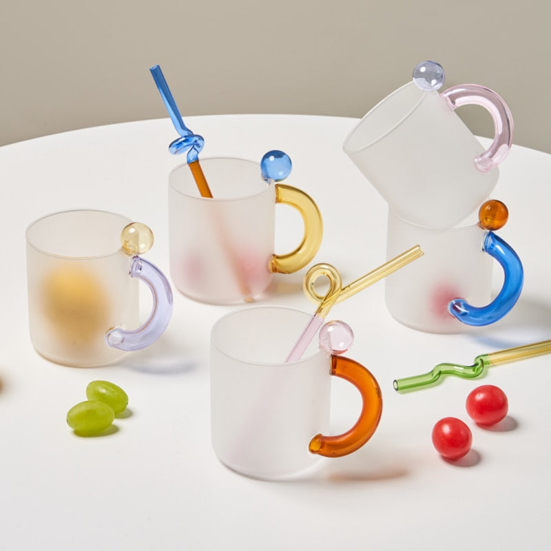 Glass Candy Mug with Globe