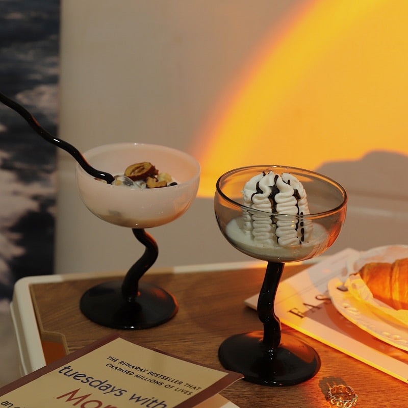 WAVY WINE GLASS - view 4